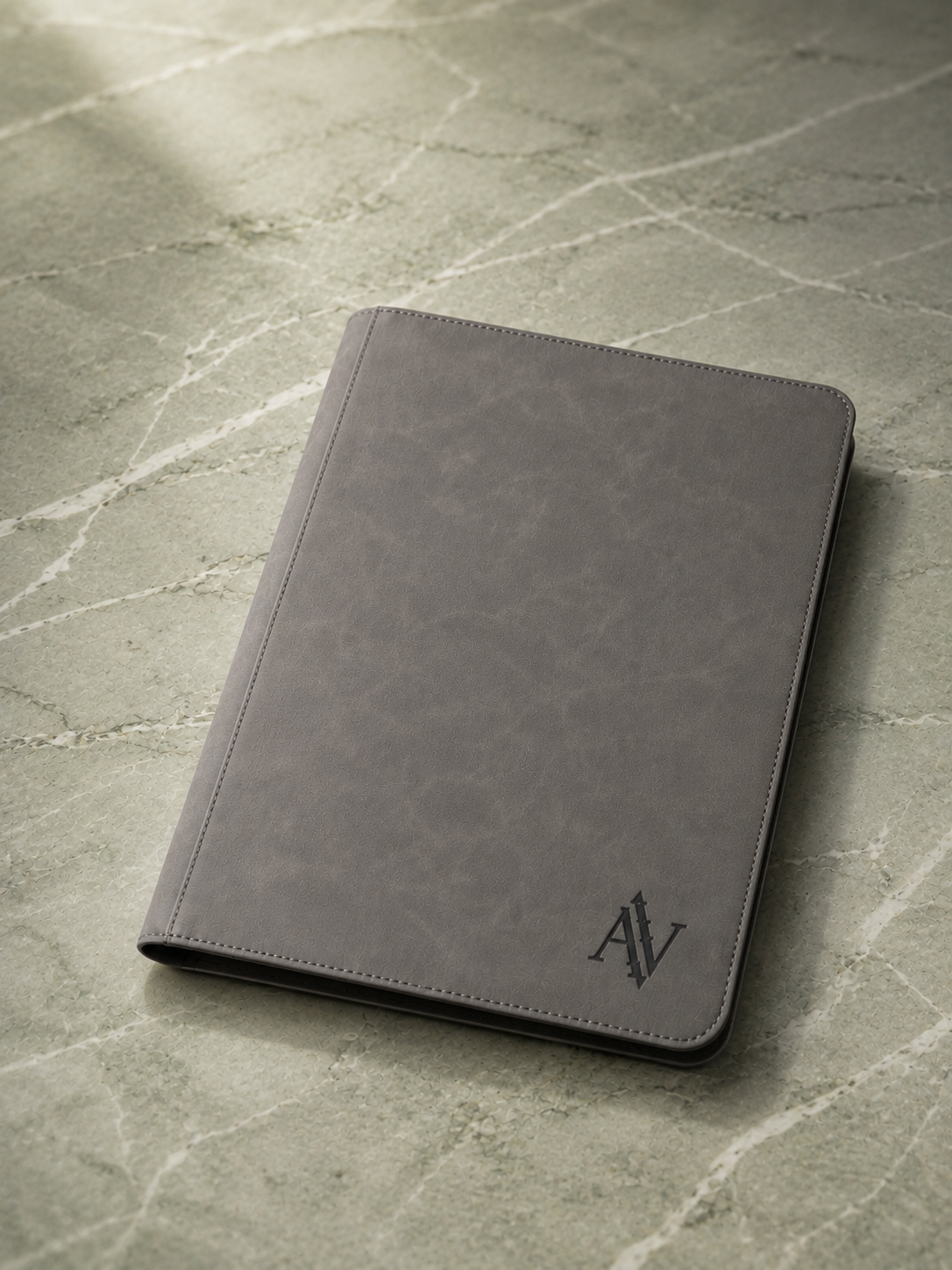 PU Leather Zip Toploader Binder — 288 Slots